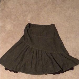 Brown skirt, size 12/H&M